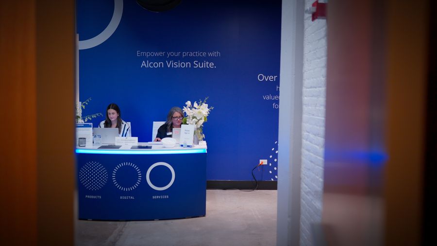 Alcon Vision Suite reception