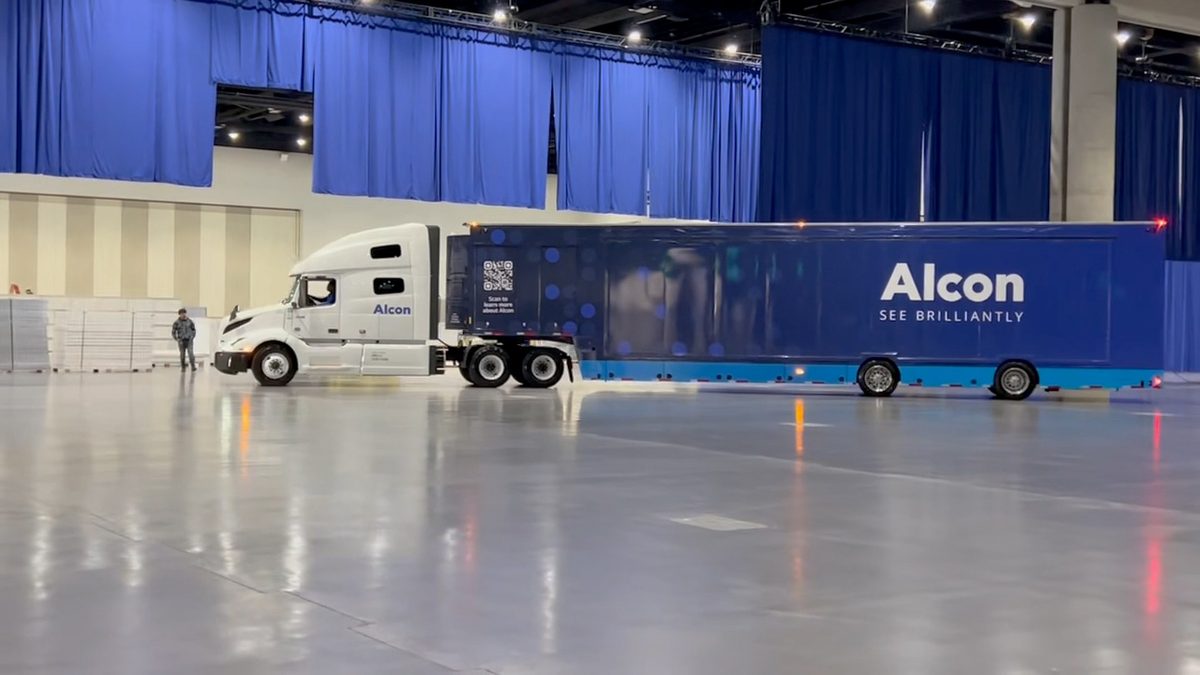 Alcon Suite Spot Mobile Tour — 53ft Branded Trailer
